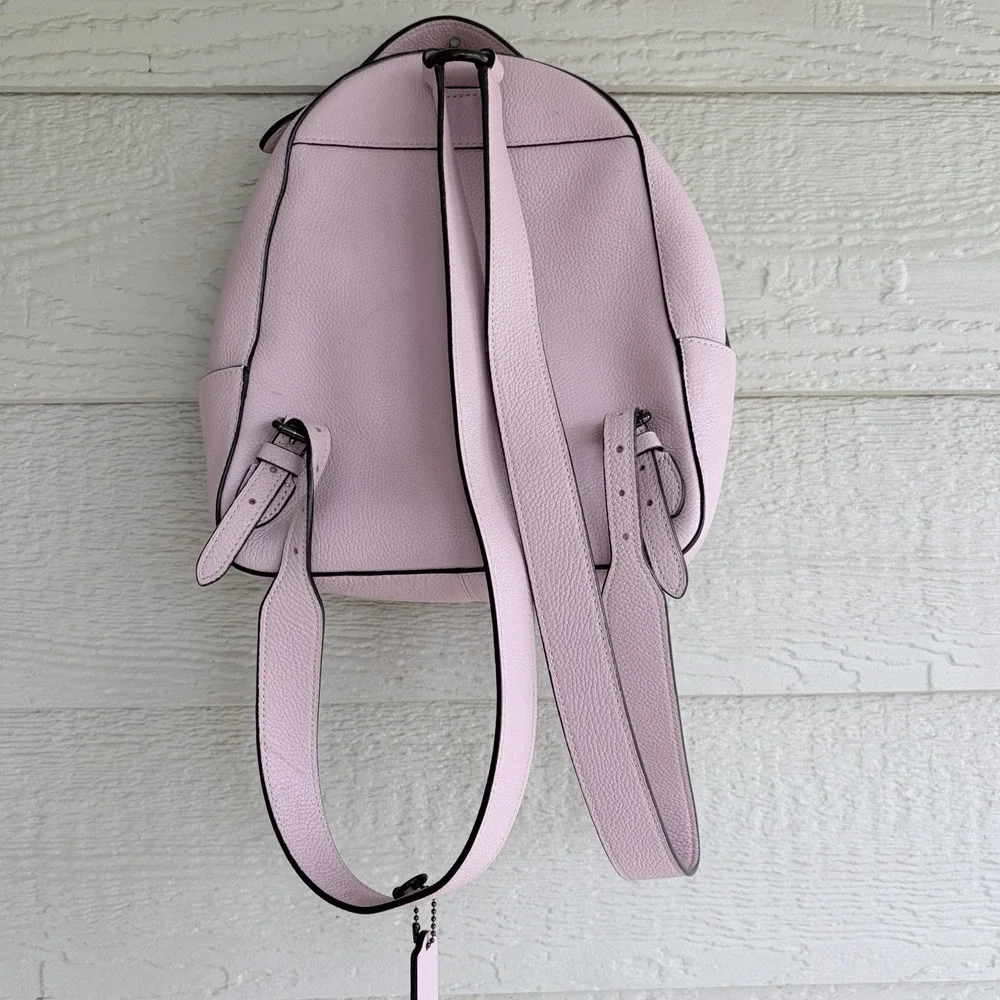 Coach Campus 23 Aurora Pink Pebbled Leather 10